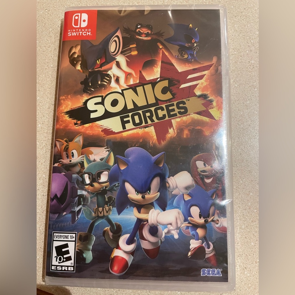 Brand new Sonic Nintendo switch game